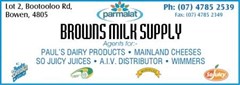 Logo for Browns Milk